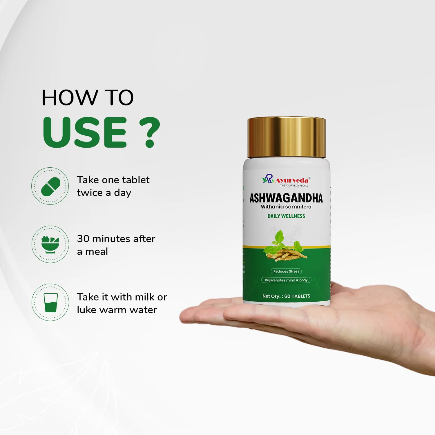 Ashwagandha Tablet- 60 Tablets - Image 3